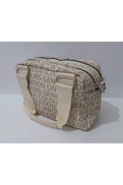 renkli çiçekler Kadın Çanta Omuz Askılı Kullanışlı Kadın Çantası - Resim 6