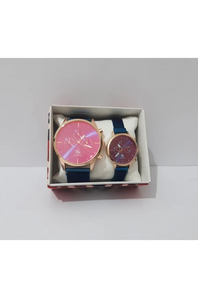 renkli çiçekler Erkek Kol Saati Eşli Saat - 2