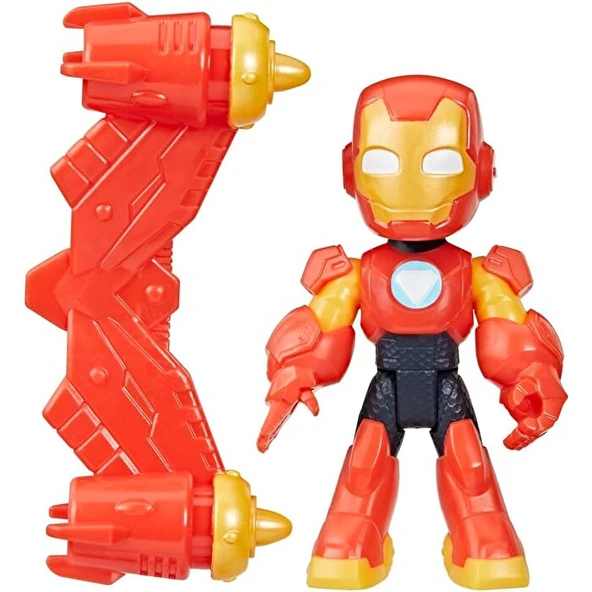 Marvel And His Awesome Friends Figürleri G1254 G1467 Iron Man - Resim 3