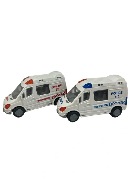 Sürtmeli Polis ve İtfaiye Minibüsleri - Resim 5