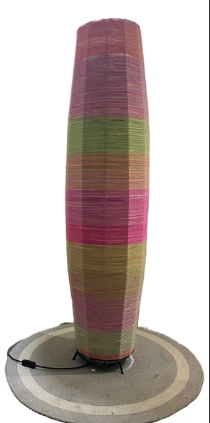 Doğal El Yapımı Lambader Bohem,Ahşap,Modern,Rustik 135*32 - Resim 5