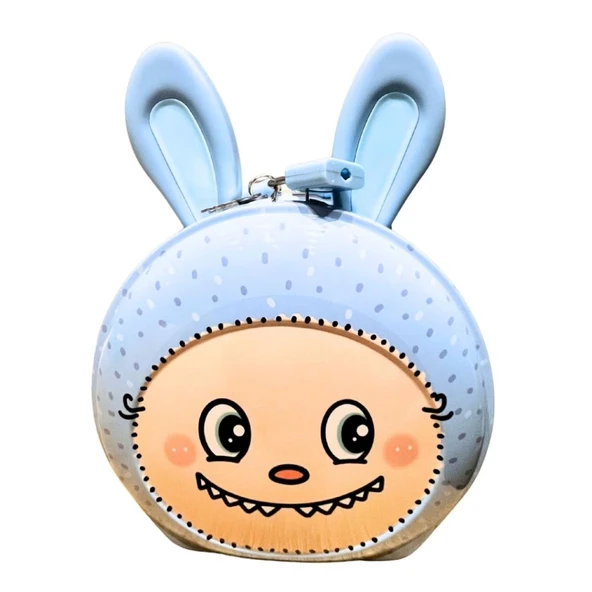 Kilitli Metal Kulak Kumbara - Resim 3