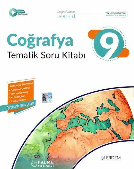 9. Sınıf Coğrafya Tematik Soru Kitabı Palme Yayınları ürün görseli