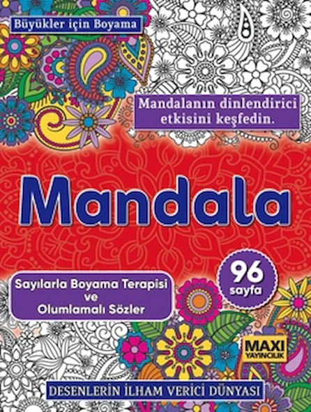 Sayılarla Mandala / Kollektif / Maxi Yayıncılık / 9786256138377 ürün görseli