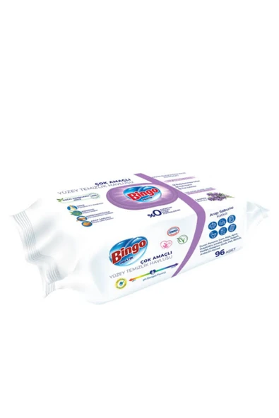 BINGO YÜZEY HAVLUSU LARGE 96 ADET LAVANTA - Resim 3