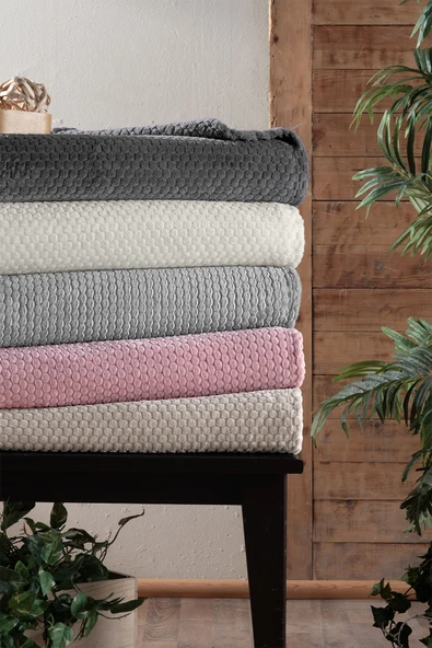 Pierre Cardin Super Soft Battaniye Tek Kişilik Harmony Bej - 2