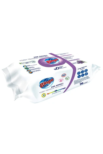 Yüzey Temizleme Havlusu 96 lı Lavanta x 4 Adet - Resim 3