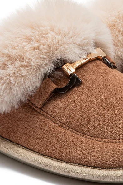 TWIGY TW ANİA KAHVERENGİ KADIN EV TERLİK 37/41 - Resim 2