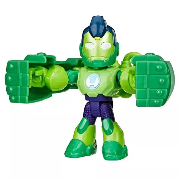 Marvel And His Awesome Friends Figürleri G1254 G1468 Iron Hulk - Resim 3