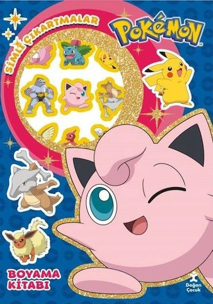 Pokemon - Star Simli Çıkartmalı Boyama Kitabı - Kolektif ürün görseli