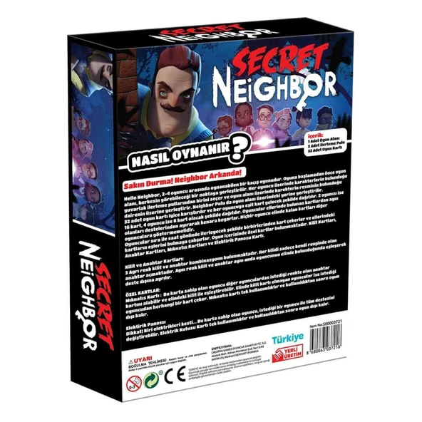 Smile Games Hello Neighbor Party Game - Resim 3