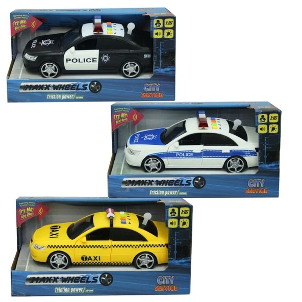 NessiWorldman 1:16 Sesli Işıklı Polis ve TaNessiWorldi - Resim 5