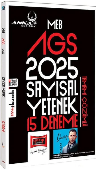 Yargı 2025 MEB AGS Anka Serisi Sayısal Yetenek Tamamı Çözümlü 15 Deneme ürün görseli