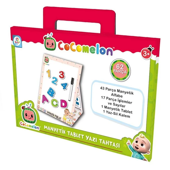 Cocomelon Manyetik Tablet Eğitim Seti ürün görseli