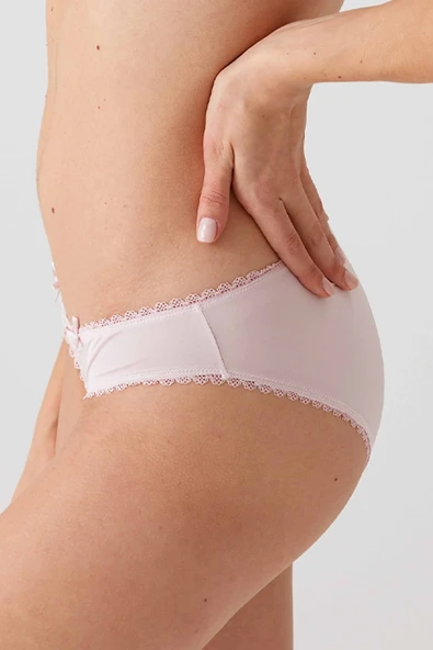 Pierre Cardin Kadın 4561 Milan Push Up Dolgulu Dantelli Çeyiz Sütyen Ve Külot Iç Çamaşır Takımı - 5