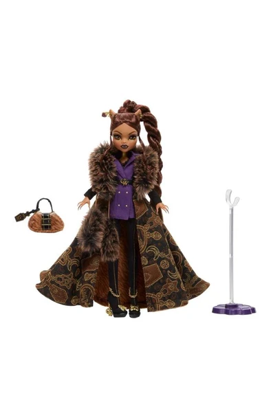 Clawdeen Wolf House of Wolf bebek, Şık kabanı ve özel aksesuarlarıyla JDR66 - 3