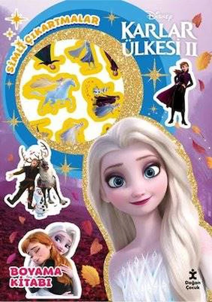 Disney Karlar Ülkesi 2 - Star Simli Çıkartmalı Boyama Kitabı ürün görseli