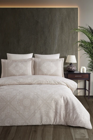 Ranforce Nevresim Takımı Çift Kişilik Valeria Bej