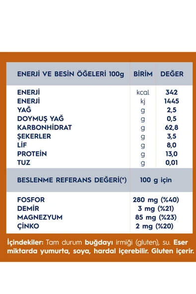 Barilla Tam Buğday Spagetti (Integrale Spaghetti) Makarna No.5 400 gr x 9 Adet - Resim 4