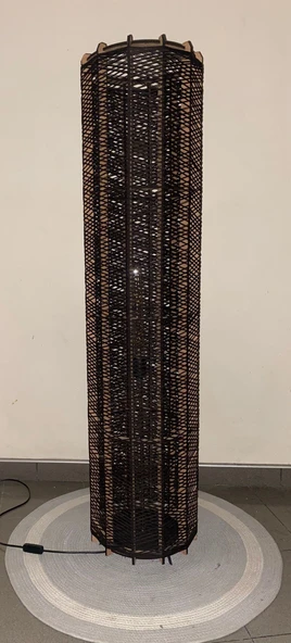 Doğal El Yapımı Lambader Bohem,Ahşap,Modern,Rustik - Resim 6