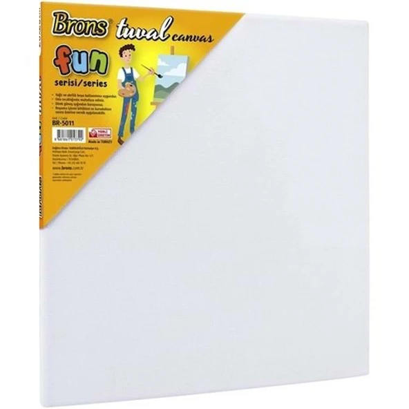 Brons Tuval Fun Serisi 15*15 ürün görseli