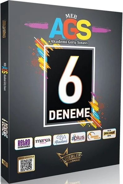 MEB AGS 6 Deneme Seti Liderler Karması ürün görseli