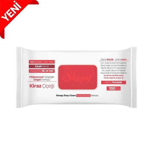 NessiWorld Yüzey Temizlik Havlusu 100 Adet Kiraz - Resim 3