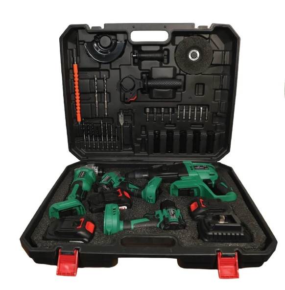 TİGER KİNG PRO 4 LÜ SET SOMUN SIKMA+HİLTİ+VİDALAMA+AVUÇ TAŞLAMA - 2