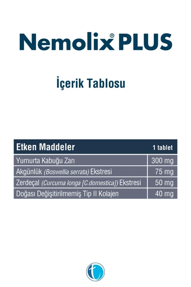 Nemolix Plus 30 Tablet x 2 Adet - Resim 2