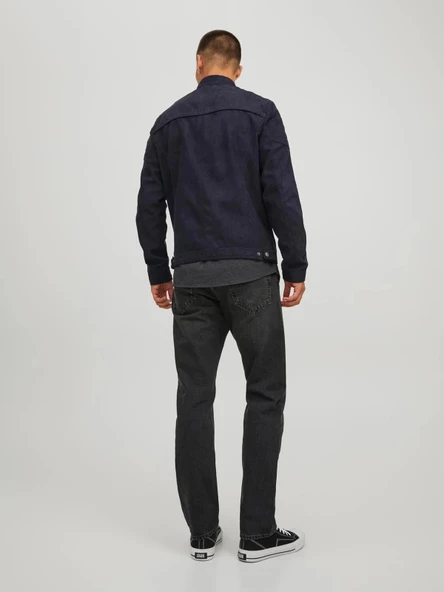 Jack&jones 12147218 Erkek Mont - Siyah Nubuk - Resim 8