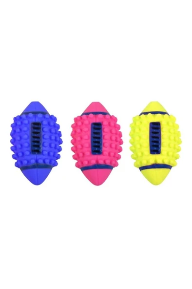 Pawise Vinyl Dikenli Beyzbol Topu Köpek Oyuncak 16x5,5x3,8 cm