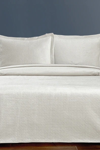 Pierre Cardin Yatak Örtüsü Seti Siena Tek Kişilik Krem