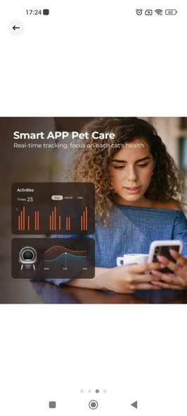 ELS PET OTOMATİK KOKU KONTROLLÜ AKILLI KEDİTUVALETİ - 5