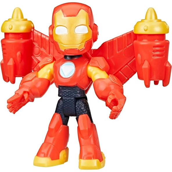 Marvel And His Awesome Friends Figürleri G1254 G1467 Iron Man - Resim 2