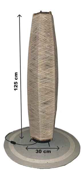 Doğal El Yapımı Lambader Bohem,Ahşap,Modern,Rustik 125*32 - Resim 3