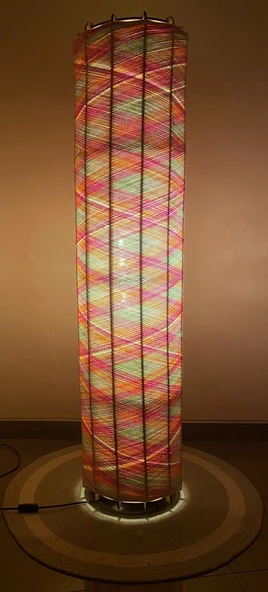 Doğal El Yapımı Lambader Bohem,Ahşap,Modern,Rustik - Resim 7