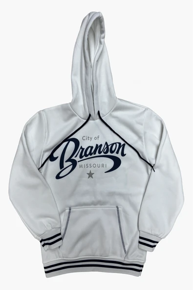 Erkek Çocuk Kapüşonlu Kanguru Cepli Ribana ve Baskı Detaylı 3 İplik Sweatshirt 12326 ürün görseli 1