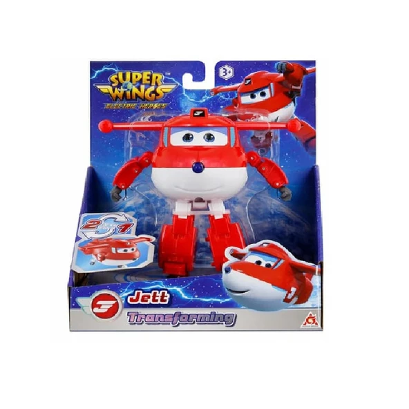 Harika Kanatlar Dönüşen Electric Heroes Jett 12 Cm - Resim 4