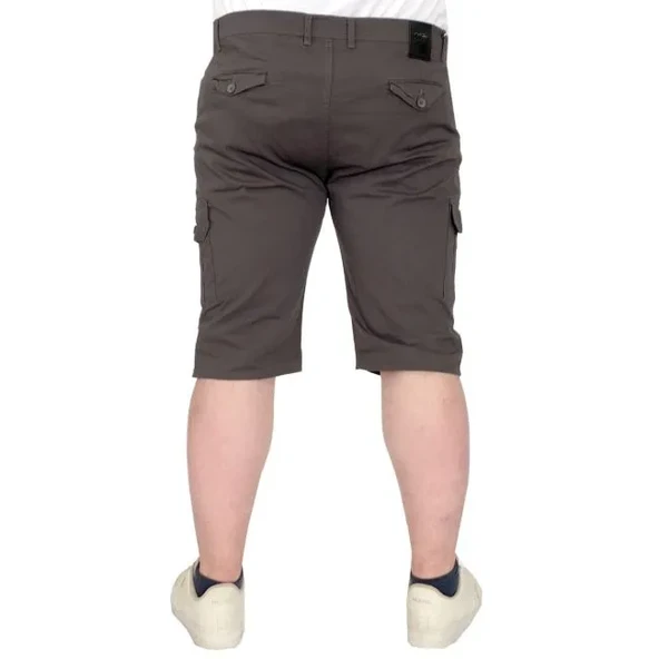 Büyük Beden Erkek Kapri Klasik 21401 Antrasit - 4