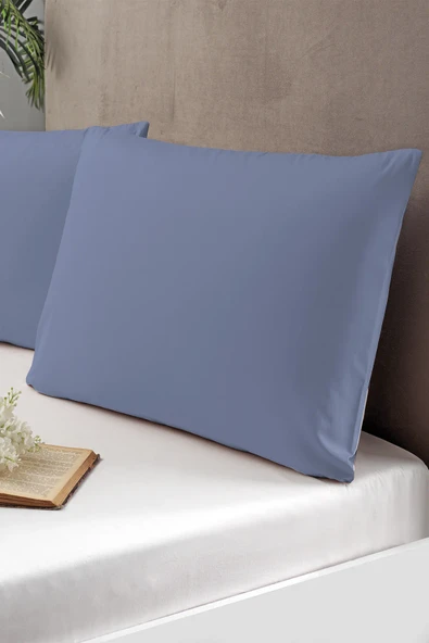 Pierre Cardin 2'li Yastık Kılıfı İndigo