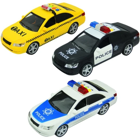 NessiWorldman 1:16 Sesli Işıklı Polis ve TaNessiWorldi ürün görseli