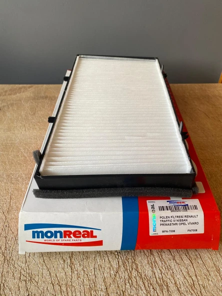 Monreal MFN-7008 Polen Filtresi 7701050319 RENAULT TRAFFIC II NISSAN PRIMASTAR OPEL VIVARO
