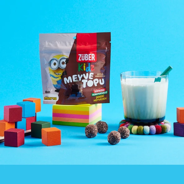 NessiWorld Kidz Meyve Topu 42 Gr Kakaolu - Resim 3