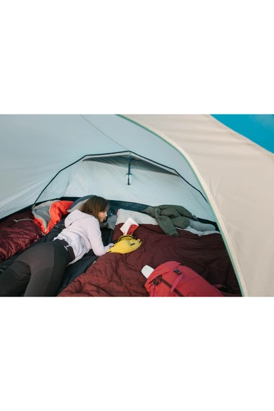 Arpenaz Kamp Çadırı Su Geçirmez Rüzgara Dayanıklı Havalandırma Kolay Kurulum Taşıma Kolay 4 Kişilik - Resim 8