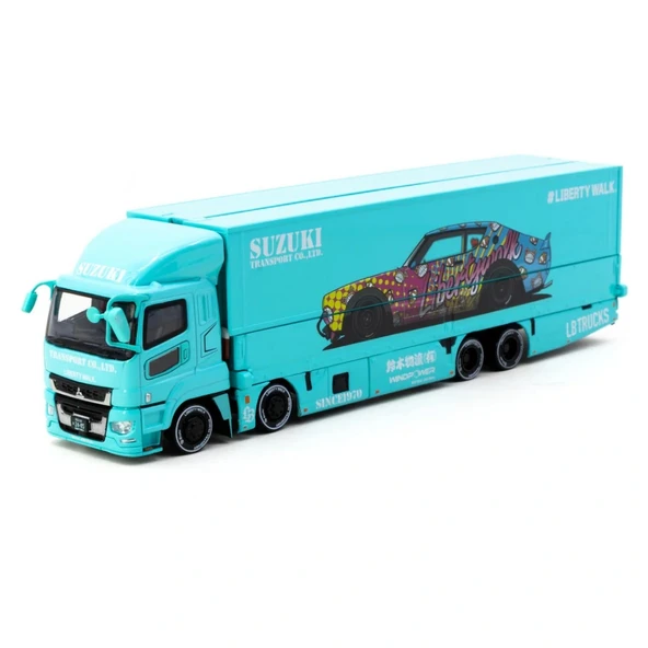 Tarmac Works 1/64 Mitsubishi Fuso Super Great LB-TRUCKS ürün görseli 1