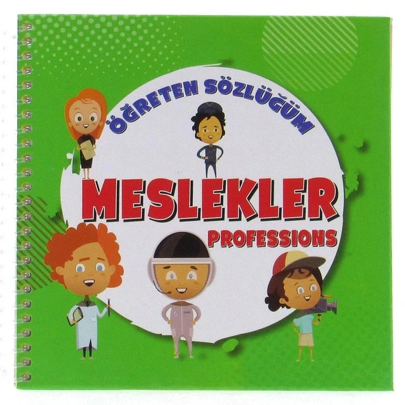 ÖĞRETEN SÖZLÜĞÜM MESLEKLER MOR ŞEMSİYE ürün görseli 1