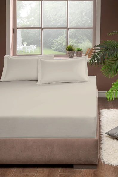 Pierre Cardin Pamuk Lastikli Çarşaf 160x200 BejPierre Cardin Pamuk Lastikli Çarşaf 160x200 Bej