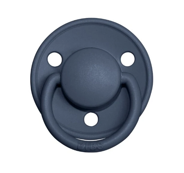 Bibs De Lux Silikon Emzik 0-36 Ay Steel Blue - Resim 2