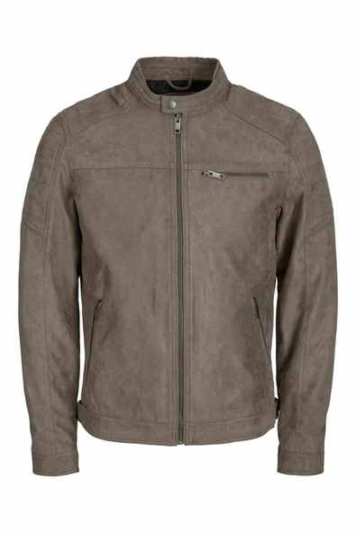 Jack&jones 12147218 Erkek Mont - Toprak - Resim 5