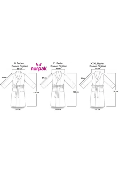 Erkek Bej Bambu Bedenli Tek Bornoz - 5